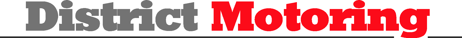 District Motoring Logo Vector Logo